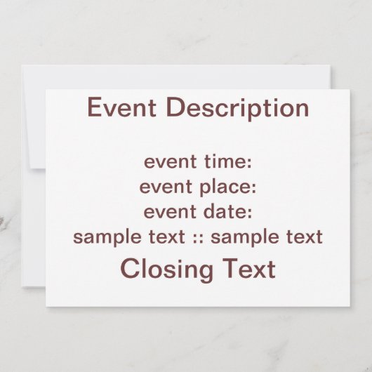 Mexicaanse chocolade kaart (Achterkant)