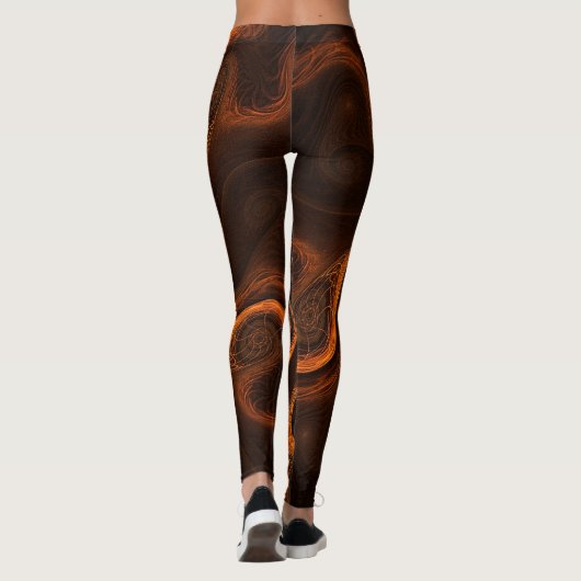 Mexicaanse chocolade leggings (Achterkant)