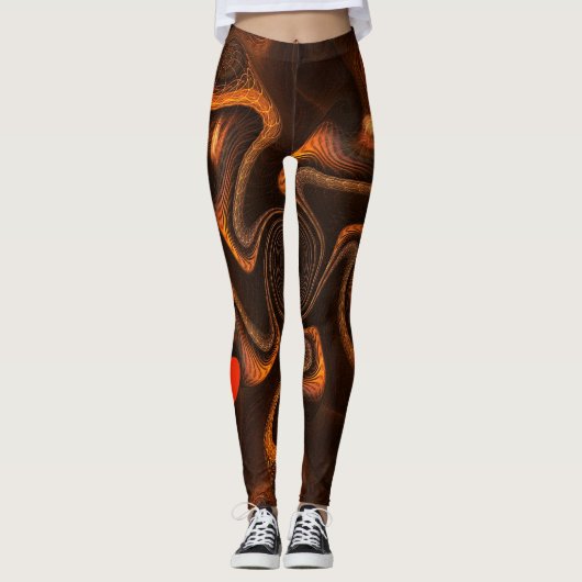 Mexicaanse chocolade leggings (Voorkant)