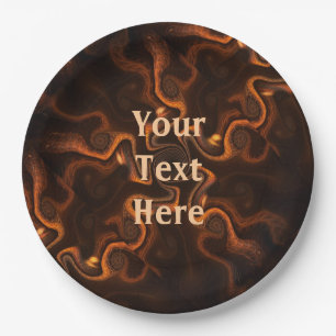 Mexicaanse chocolade papieren bordje