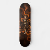 Mexicaanse chocolade persoonlijk skateboard (Voorkant)
