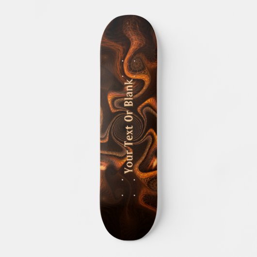 Mexicaanse chocolade persoonlijk skateboard (Voorkant)