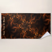 Mexicaanse chocolade strandlaken (Voorkant)