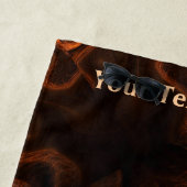 Mexicaanse chocolade strandlaken (In situ)