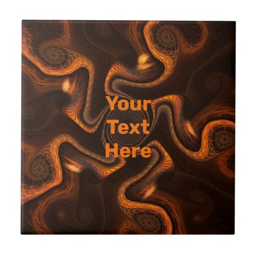 Mexicaanse chocolade tegeltje (Voorkant)