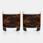 Mexicaanse chocolade whisky glas (Rechts)