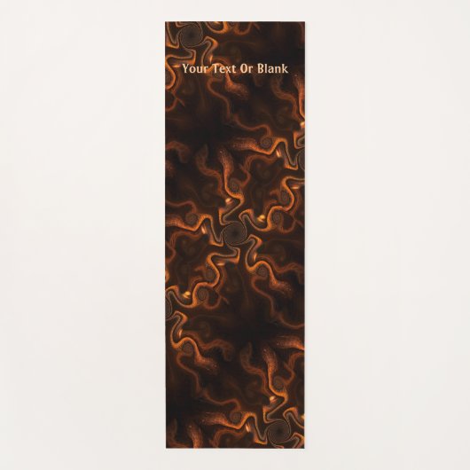 Mexicaanse chocolade yogamat (Voorkant)