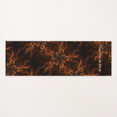 Mexicaanse chocolade yogamat (Voorkant (horizontaal))