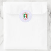 Mexicaanse Cinco de Mayo Engel Persoonlijk Ronde Sticker (Tas)