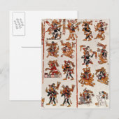 Mexicaanse codex briefkaart (Voorkant / Achterkant)