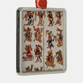 Mexicaanse codex metalen ornament (Rechts)