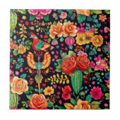 Mexicaanse Corazón del Jardín Tegeltje (Voorkant)