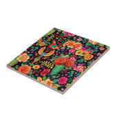 Mexicaanse Corazón del Jardín Tegeltje (Zijkant)