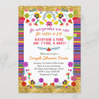 Mexicaanse Couple Shower Fiesta Invitation