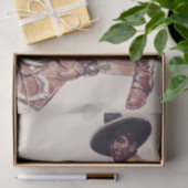 “Mexicaanse Cowboy” door W Herbert Dunton  Tissuepapier (Geschenk)