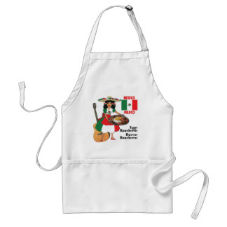 Mexicaanse Cuisine aprons - Huevos Rancheros Standaard Schort