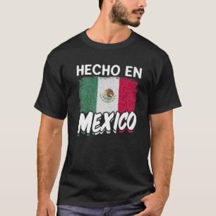Mexicaanse Cultuur werpt hispanic Mexico Flag Hech T-shirt