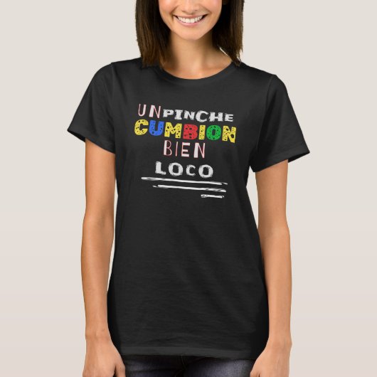 Mexicaanse Cumbion Cumbia T-shirt (Voorkant)