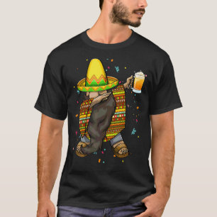 Mexicaanse dabbing gnome Cinco de Mayo sombrero Be T-shirt