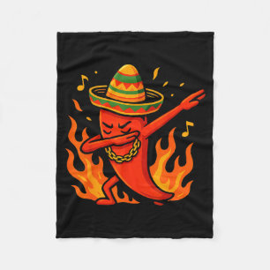 Mexicaanse dabbing poncho cinco de mayo jongen fleece deken