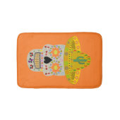 Mexicaanse dag van de dode schedel badmat (Voorkant)