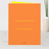 Mexicaanse dag van de dode schedel - douanekaart kaart (Achterkant)