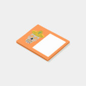 Mexicaanse dag van de dode schedel post-it® notes (Schuin)