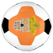 Mexicaanse dag van de dode schedel voetbal (Gedraaid)