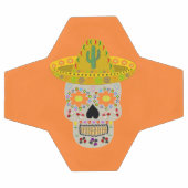 Mexicaanse dag van de dode schedel voetbal (Enkel)