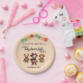 Mexicaanse Dag van het Dode Baby shower Fiesta Papieren Bordje (Feest)