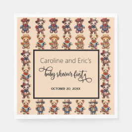 Mexicaanse Dag van het Dode Baby shower Servet