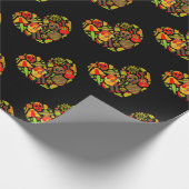 Mexicaanse dag van het dode Mexico Cadeaupapier (Hoek)