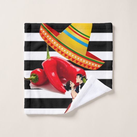Mexicaanse dans-handdoekjes bad handdoek (Wasdoekje)