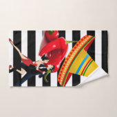 Mexicaanse dans-handdoekjes bad handdoek (Handdoek)
