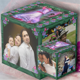 Mexicaanse danser 0175 Familie Foto Kubus