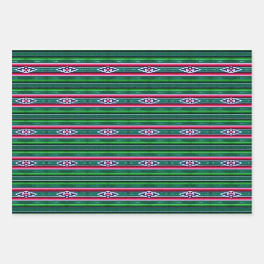 Mexicaanse Design Inpakpapier Vel (Voorkant)
