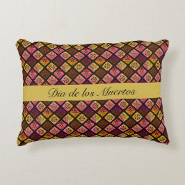 Mexicaanse Dia de los Muertos aanpasbaar Accent Kussen