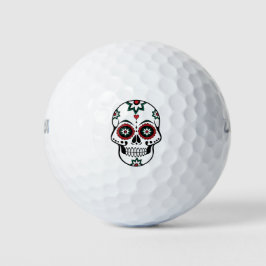 Mexicaanse dia de los Muertos Dag van de dood Golfballen