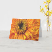 Mexicaanse "Dia DE los Muertos" Goudsbloem Kaart (Gele Bloem)