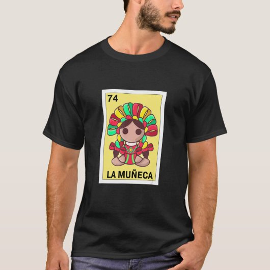 Mexicaanse Doll La Muñeca T-shirt (Voorkant)