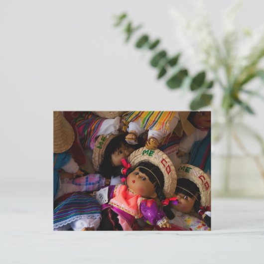 Mexicaanse dollar briefkaart (Staand voorkant)