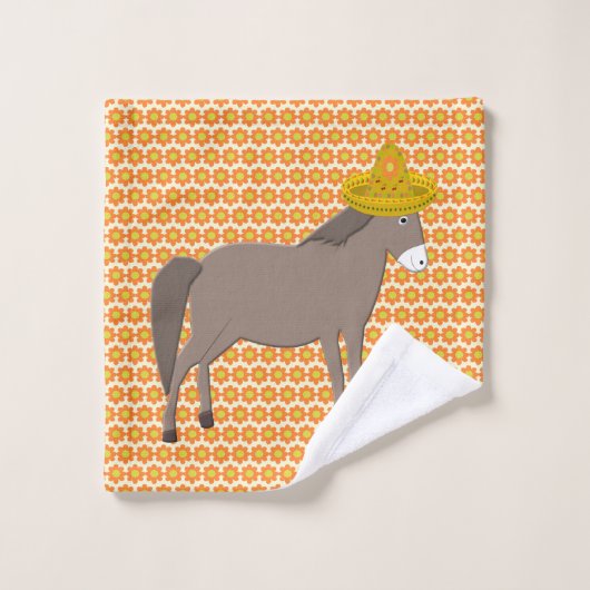 Mexicaanse Donkey Day of the Dead Bad Handdoek (Wasdoekje)