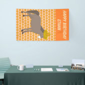 Mexicaanse Donkey Day of the Dead Custom Spandoek (Beurs)