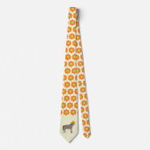 Mexicaanse Donkey Day of the Dead Stropdas (Voorkant)