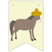 Mexicaanse Donkey Day of the Dead Vlaggetjes (Tweede vlag)