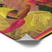 Mexicaanse dorpscène poster (Hoek)