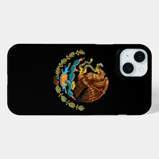 Mexicaanse Eagle Case-Mate iPhone Case (Achterkant (horizontaal))