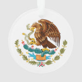 Mexicaanse Eagle Ornament (achterkant)