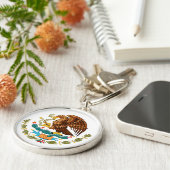 Mexicaanse Eagle Sleutelhanger (Zijkant)