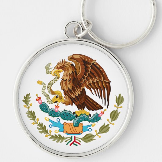 Mexicaanse Eagle Sleutelhanger (Voorkant)
